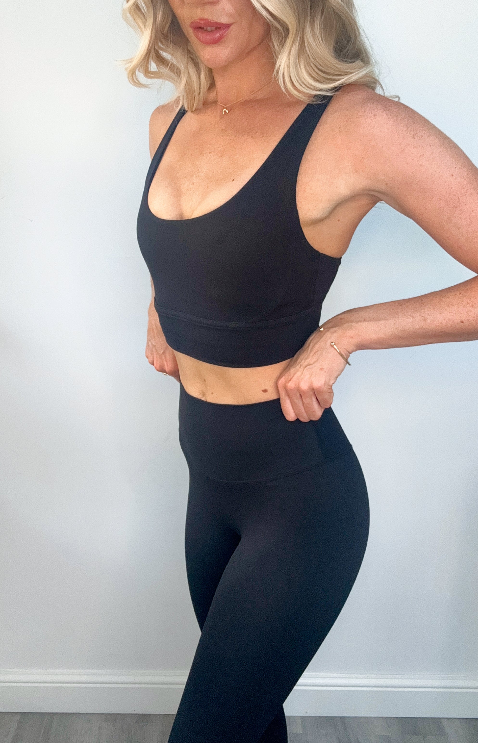 Obsidian Night Yoga Leggings